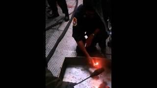 การติดไฟหม้อน้ำของเรือหลวงพุทธยอดฟ้าจุฬาโลก
