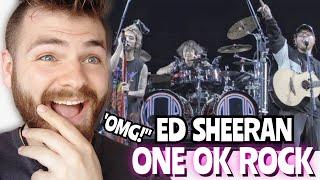 ONE OK ROCK x ED SHEERAN "Shape of You" | Live at Yokohama Arena | REACTION!!