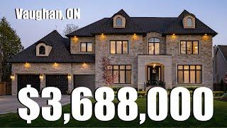 THIS IS THE ONE YOU'VE BEEN WAITING FOR!!!! $3.6 MILLION DOLLAR VAUGHAN HOME TOUR!!