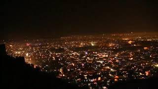 .#JannatNight view of Dehradun from Mussoorie️