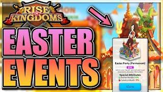 Sneak Peek at Easter Events [7k gem event live in K2] Rise of Kingdoms