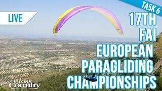 17th FAI European Paragliding Championships: Task 6 Live Stream