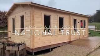 National Trust Log Cabin Built By Timber Building Specialists