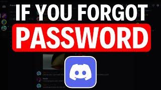 How To Change Discord Password if You Forgot it - 2024