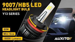 How to Install AUXITO 9007 LED Bulbs Forward High & Low Beam?