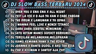 DJ SLOWBASS TERBARU 2024 || DJ OVER YOU X ENA ENA X ALL NIGHT || DJ CEST LA VIE X O AJA YA KAN VIRAL