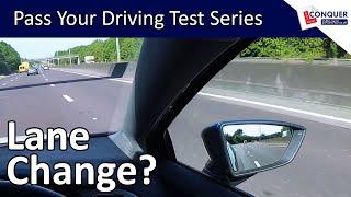 How to change lanes on the road safely