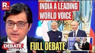 Debate With Arnab: PM Modi In Kazan, India's Lead Cemented In A Multi-Polar World?