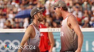 Germany dispatches Norway in a STUNNER to reach men's beach volleyball final | Paris Olympics