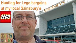 Searching for Lego bargains at my local Sainsbury's (I've been told they've some good deals there)