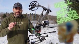 Will it kill at 60 yards with Hoyt RX8