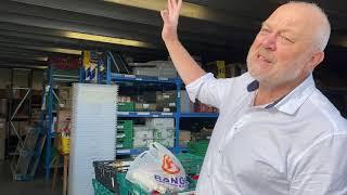 Interview with chief of Harlow Foodbank, Andy Thornton