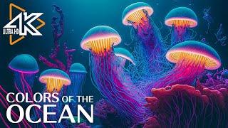 The Ocean 4k - faszinierende Momente mit Quallen und Fisch im Ozean - Entspannungsvideo #6