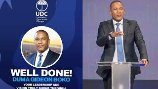 BOTSWANA ELECTS NEW PRESIDENT /His Excellence Duma Gideon Boko