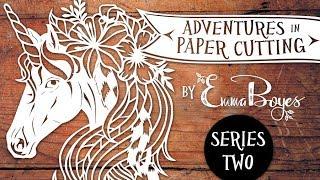 Unicorn Paper Cut & Your Questions Answered | Adventures in Paper Cutting Series 2