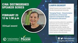 CINA Distinguished Speaker Series with Lauryn DeGreeff