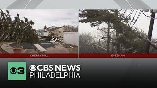 Strong storms knock out power, slow traffic in Philadelphia area