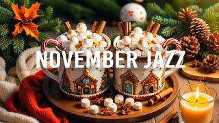 Sweet November Jazz Cafe - Instrumental Jazz & Bossa Nova ~ Background Music for Morning,Work,Study