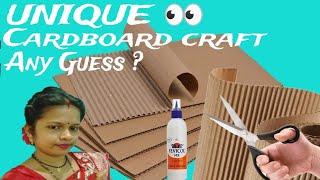 cardboard craft||Amazing DIY cardboard craft ||Cardboard craft ideas||DIY Home Decor Idea