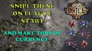 Take advantage of high supply on league Start! PoE 3.23