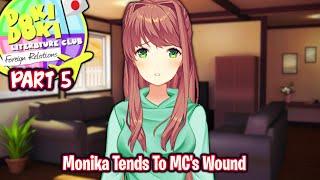 Monika Tends To MC's Wound!!!!(Part 5)(DDLC Foreign Relations Act 1 MOD)