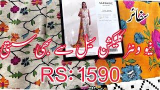 sapphire new winter collection 2024 || sapphire || low priced dresses