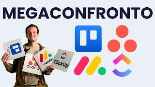 Miglior software di project management 2025 - Trello vs Asana vs ClickUp vs monday.com