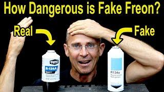 How Dangerous is Fake Car A/C Refrigerant? Let's Find Out!