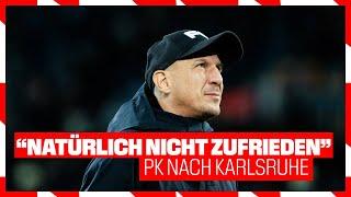 "Natürlich nicht zufrieden" - Pressekonferenz nach Karlsruhe | Karlsruher SC - 1. FC Köln 1:0