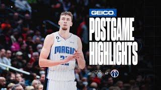 POSTGAME HIGHLIGHTS: MAGIC VS. WIZARDS