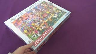 Unboxing of Clementoni 32562 High Quality Collection Jigsaw Puzzle "The Circus", 2000 Pieces