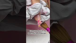 this freestyle was so cute  #nails #nailtechnician #nailtechvlog