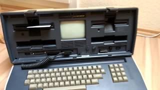 Osborne 1 CP/M Portable Computer quick test run