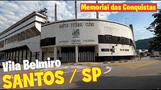 SANTOS / SP - VILA BELMIRO - MEMORIAL DAS CONQUISTAS do Estádio do Santos Futebol Clube .