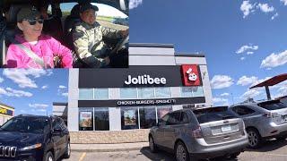 Visiting Jollibee Regina kasama ang mga kapatid | Buhay Canada