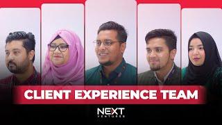 The Client Experience Team | NEXT Ventures | We Are NEXT