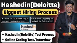 Hashedin(Deloitte) Biggest Hiring Next Update | Referred & Application Mail | Hiring Process 2024