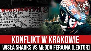 Konflikt w Krakowie - Wisła Sharks vs Młoda Ferajna [LEKTOR] (01.12.2020 r.)