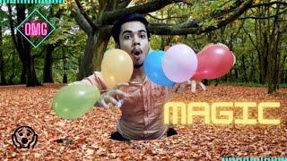 Magic With Ballons AmitNXG Blasting Them Without Touching