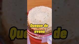 queque de avena al microondas ! #viral #shorts #avena #cocinafacil #recetasfaciles #postres