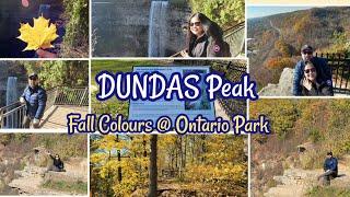 Dundas Peak Hamilton Ontario - Fall Season (Nov-07-2022) Spencer Gorge Conservations