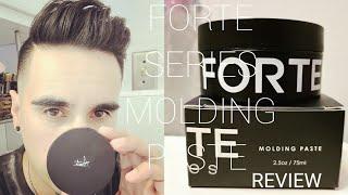 FORTE SERIES Molding Paste by Alex Costa / Demo Review