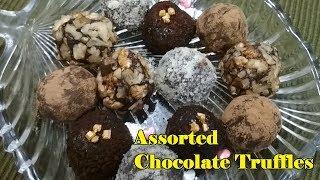 How to make Assorted Chocolate Truffle | Easy Recipe