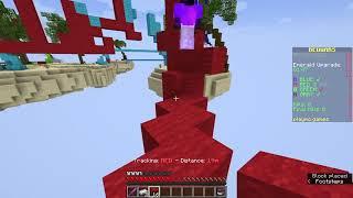 Playing BedWars With a sandwithch skin!