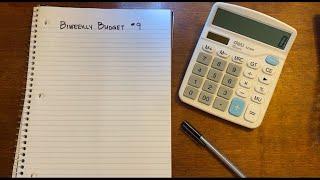 Another Loan Paid Off! Biweekly Budget #9 & Envelope Stuffing