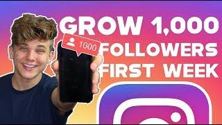 HOW TO GAIN 1,000 ACTIVE FOLLOWERS ON INSTAGRAM IN 1 WEEK 2019 GROWTH HACKS