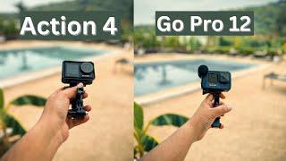 Go Pro 12 Vs Dji Osmo Action 4 | Royal Enfield Hunter 350 | Go Pro12 | Motovlog