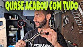 Esse deu sorte, quase acaba com o motor - Racetech @escoladegaragem4449