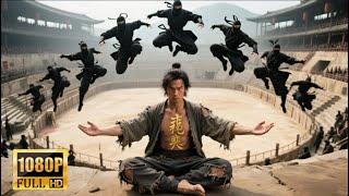 【MULTI SUB】100忍者從天而降，哪料小夥竟是絕世高手，以一敵百將忍者全殲！| HD1080 |#電影#功夫#kungfu