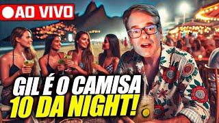 GIL É O CAMISA 10 DA NIGHT! ARTILHEIRO PEGADOR! LIVE RAIZ!